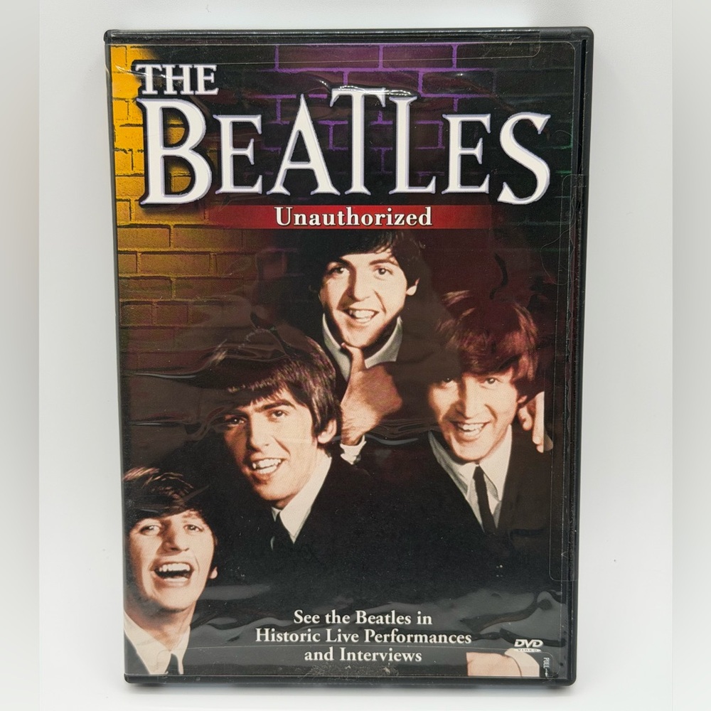 The Beatles - Unauthorized (DVD, 2002) Full Screen Edition - Brand New Sealed